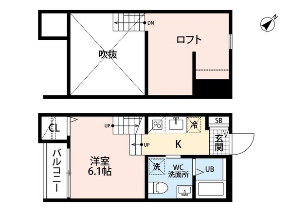 吉塚駅 徒歩9分 1階の物件間取画像